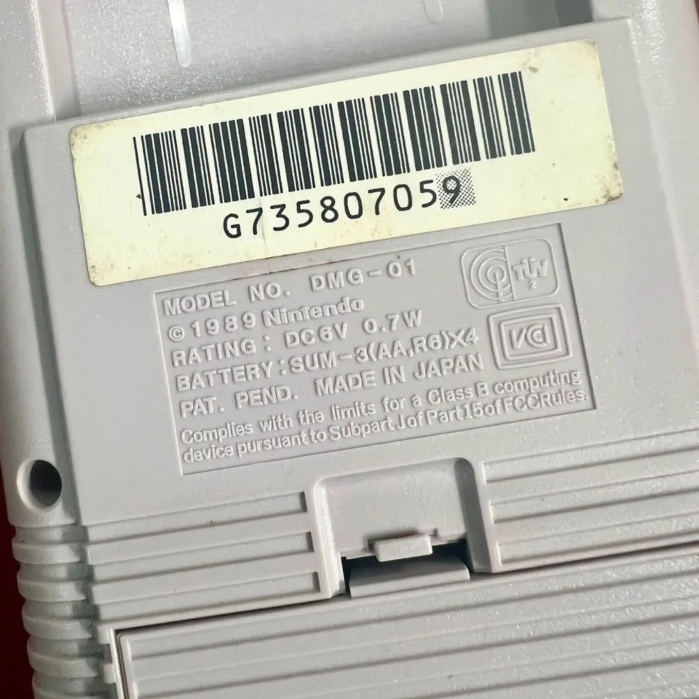 👑✅PRICE FIRM✅ First Original Vintage Nintendo Game Boy with Tetris Game Included